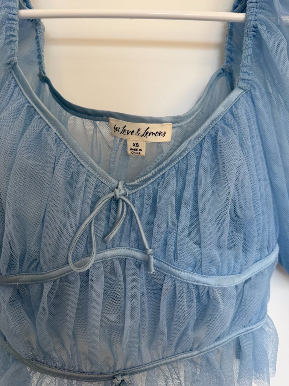 For Love & Lemons - Sunshine Crop Top - XS - Picture 4 of 7